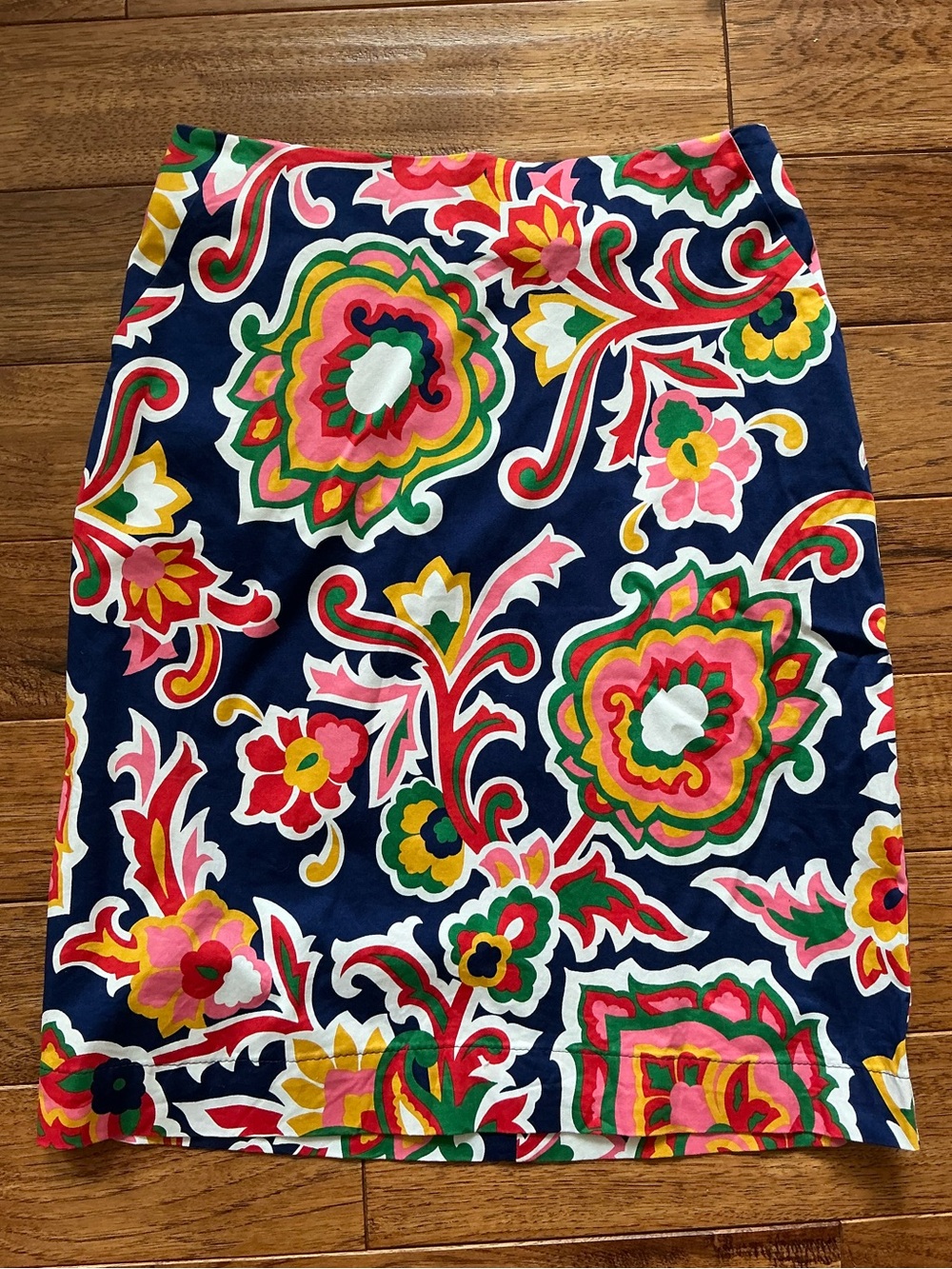 Boden Multicolor Floral Skirt, size 8